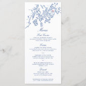 Menu - Bar Harbour Maine Penobscot Bay-kaart (Voorkant)