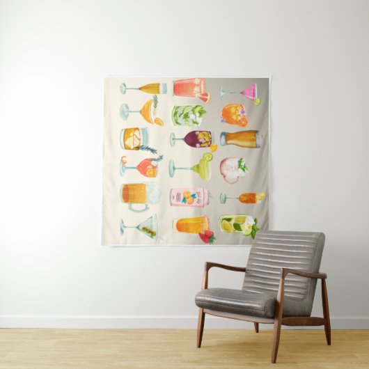 Menu Bar Wandkleed (In Situ (horizontaal))