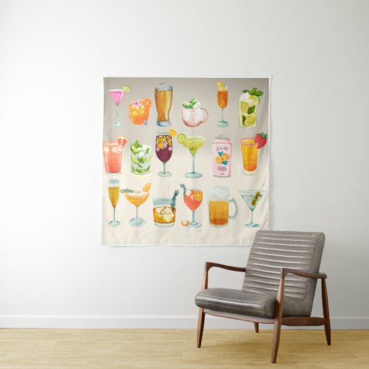 Menu Bar Wandkleed (In situ)