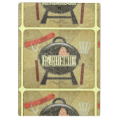 Menu Barbecue Klembord (Achterkant)