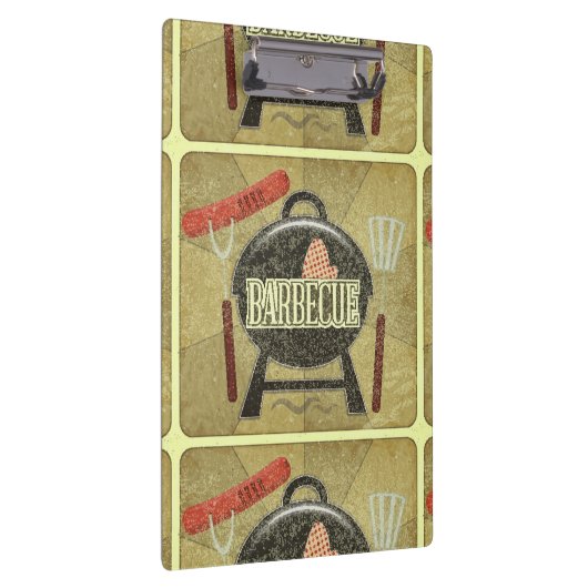 Menu Barbecue Klembord (Rechts)
