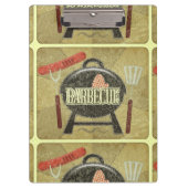 Menu Barbecue Klembord (Voorkant)