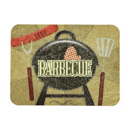 Menu Barbecue Magneet (Horizontaal)