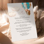 Menu Beer Baby shower ballon