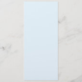 Menu Bestemming strandfoto (Achterkant)