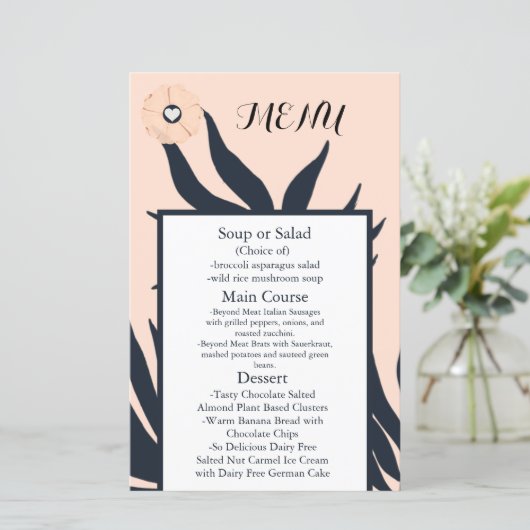 Menu Black Pearl Watusi Tacao Weddenschap (Staand voorkant)