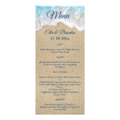 Menu Blauwe Beach Waves Weddenschap 2 (Voorkant)