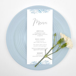 Menu Blauwe Eucalyptus Weddenschap