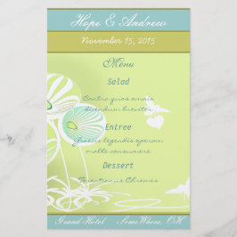 Menu Bloemen en bijen