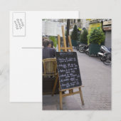 Menu Board of Bistro (Voorkant / Achterkant)