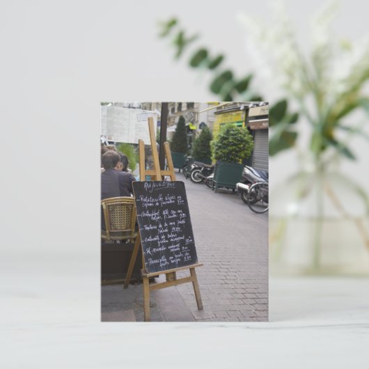 Menu Board of Bistro (Staand voorkant)