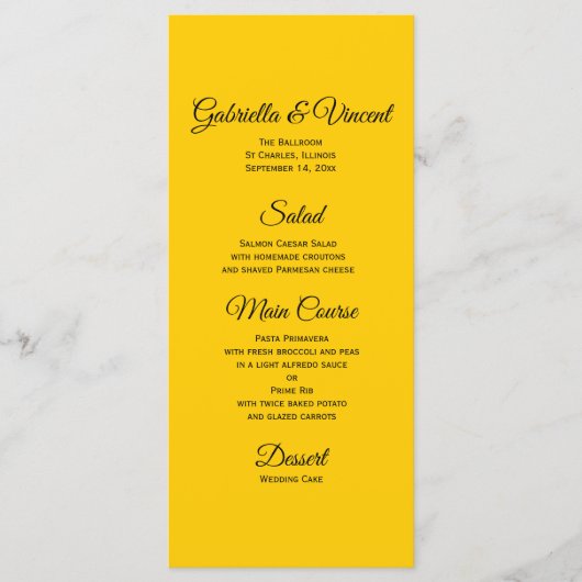 Menu BrightStor Leaves Weddenschap (Voorkant)