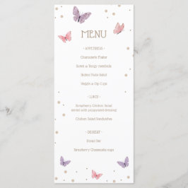 Menu Butterflies