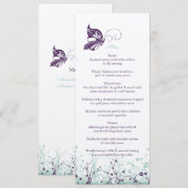 Menu ~ Butterfly Garden 9 (Voorkant / Achterkant)