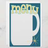 Menu Cafe (Voorkant / Achterkant)