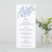 Menu - Camden Maine Penobscot Bay-kaart (Staand voorkant)