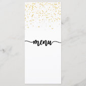Menu Card, Christmas Menu, Dinner, Lunch (Achterkant)