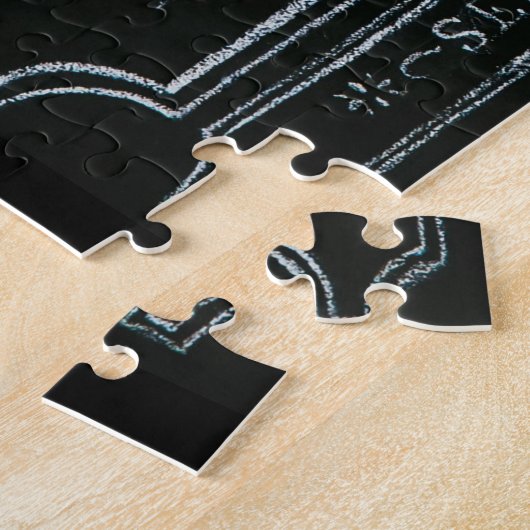 Menu Chalkboard Bar Puzzle Legpuzzel (Zijkant)