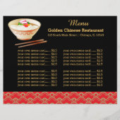 Menu Chinees restaurant (Voorkant)