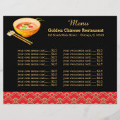 Menu Chinees restaurant