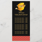 Menu Chinees restaurant (Voorkant)