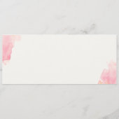 Menu "Coquelicots" (Achterkant)