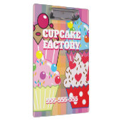 Menu CUPCAKE FACTORY Klembord (Rechts)