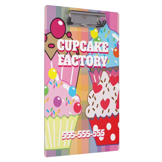Menu CUPCAKE FACTORY Klembord (Rechts)