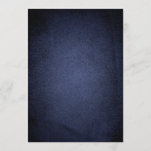 Menu Denim en Pearls (Achterkant)