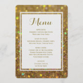 Menu Dinner | Glitter (Voorkant)