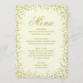 Menu Dinner | Glitter glitter voor goudConfetti