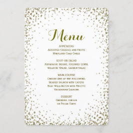 Menu Dinner | GoudConfetti