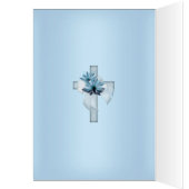 Menu Dinner Kaart First Heilige Communie 2 (Binnen (Links))