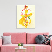 Menu Drinken Canvas Afdruk (Insitu (Woonkamer))