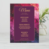 MENU + DRINKEN Celestial Elegance Marmer (Staand voorkant)