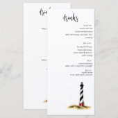 Menu Drinken kust (Voorkant / Achterkant)