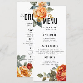 Menu + Drinken Marble Dreams Sinaasappel Roos