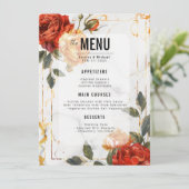 Menu + Drinken Marble Dreams Sinaasappel Roos (Staand voorkant)