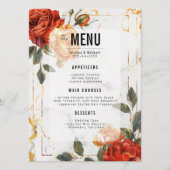 Menu + Drinken Marble Dreams Sinaasappel Roos (Voorkant)