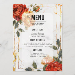 Menu + Drinken Marble Dreams Sinaasappel Roos