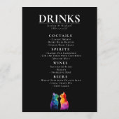 🌈 MENU + DRINKS Purrfectly Yours: A Rainbow Love (Achterkant)