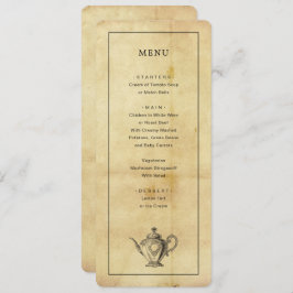 Menu  drukhoogte kaart