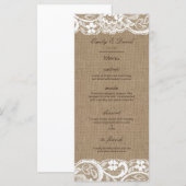 Menu Editable, Wedding Menu, Baby shower, Bridal (Voorkant / Achterkant)
