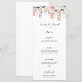 Menu Editable, Wedding Menu, Baby shower, Bridal (Voorkant / Achterkant)