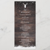 menu Eenvoudig geluid en sneeuwvlokken (Voorkant)