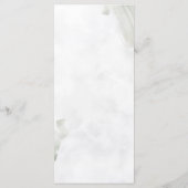 Menu Eenvoudig huwelijk (Achterkant)