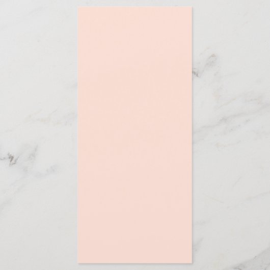 Menu Elegant Blush Gradient Weddenschap (Achterkant)