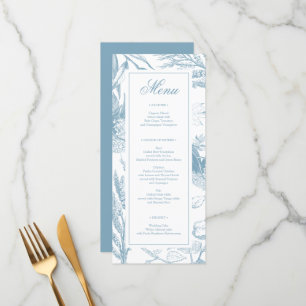 Menu Elegant Botanical Wedding Vrijgezellenfeest