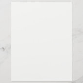 Menu Elegant Floral Wedding (Achterkant)