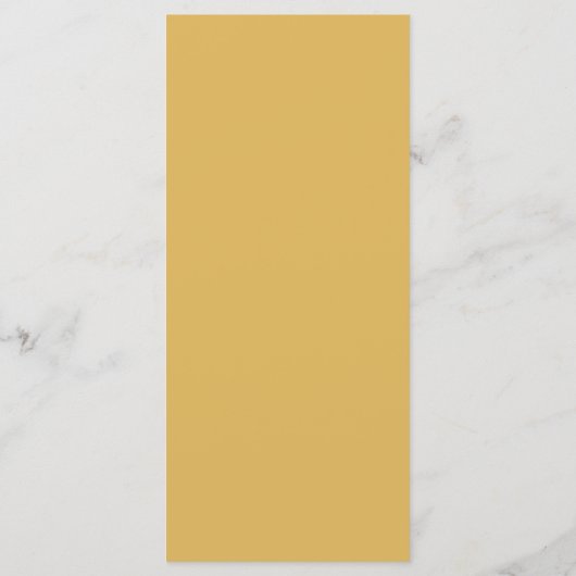 Menu Elegant Gold Lace Pattern Wedding (Achterkant)